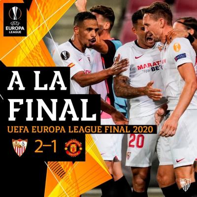 EL SEVILLA REMONTA AL UNITED PARA VOLVER A UNA FINAL UEFA.