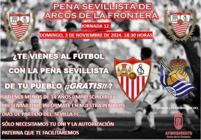 SE ACERCA EL XVI ANIVERSARIO DE LA PEÑA SEVILLISTA DE ARCOS.