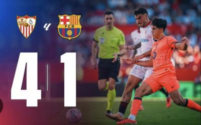 EXTASIS EN NERVIÓN Y GOLEADA AL BARCELONA.